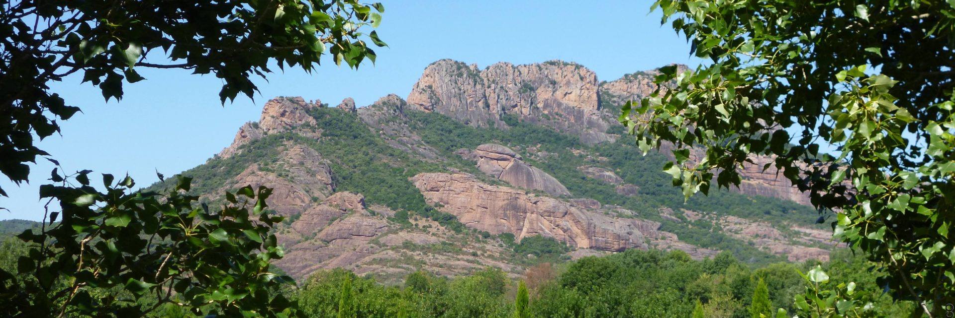 Le rocher de Roquebrune - Var